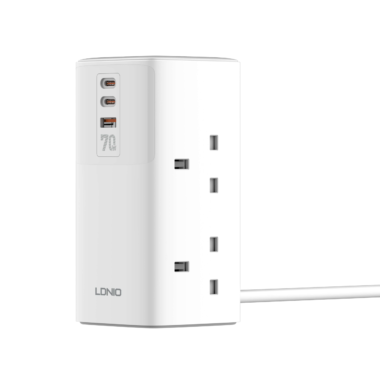 Ladnio 70W Multifunctional UK Desktop Power Adapter SK4396